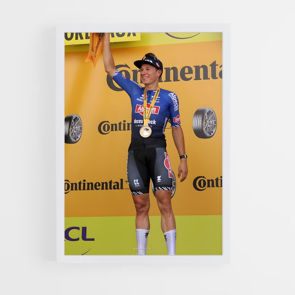 Poster Jasper philipsen exaltante – affiche Cyclisme (vue 3)
